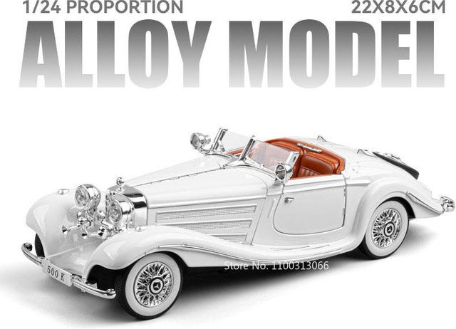 Linyi toy car Rolls Royce Phantom 500K Spielzeugmodell, 1:24, Metall, ab 14 Jahren - Bild 1