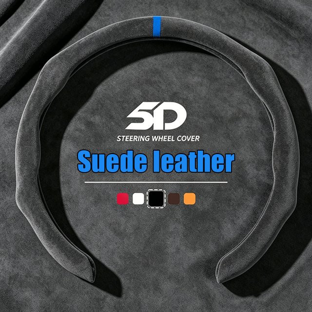 RAYFONE 5D Premium Sport-Lenkradbezug aus Wildleder für Volvo V60 XC60 XC90 S60 S80 S90 - Bild 1