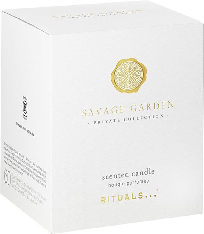 RITUALS Savage Garden Duftkerze aus Wachs in Silber und Weiß, 360 g - Bild 1