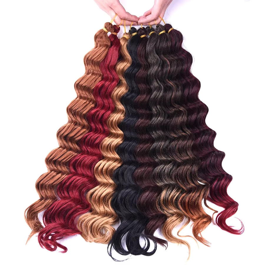 BUDABUDABUDA Kunsthaar Wasserwelle Crochet Twist Ombre, Damen - Bild 5