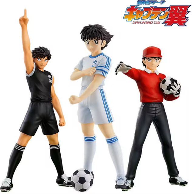 Bandai Captain Tsubasa Actionfiguren, 3-teiliges Set - Bild 1