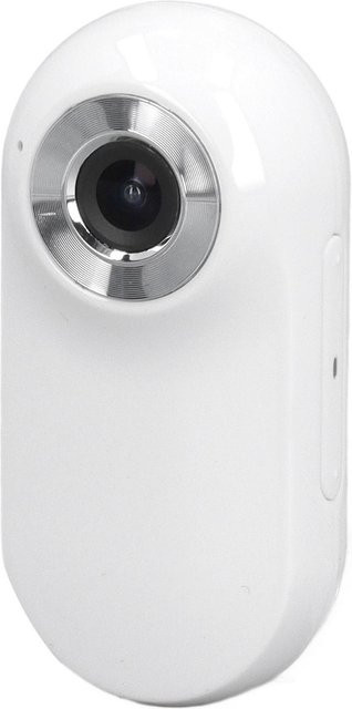 KaiSai Action Camera Haustierhalsbandkamera mit 120 Grad Objektiv und OTG-Verbindung in Weiß - Bild 1