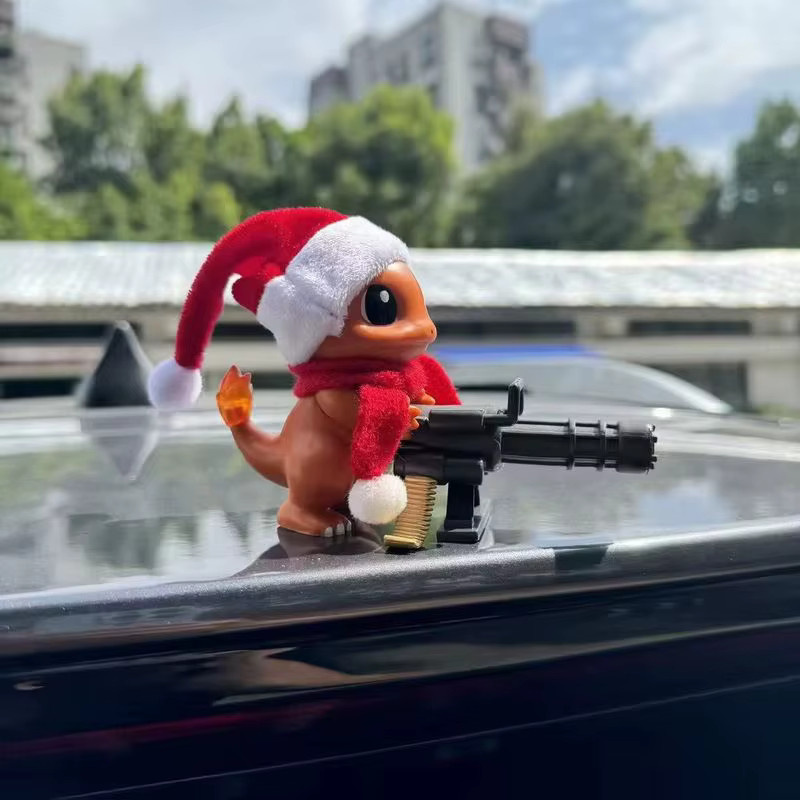 FUNISM Pokemon Psyduck Charmander Anime Figur, Puppen Spielzeug - Bild 3