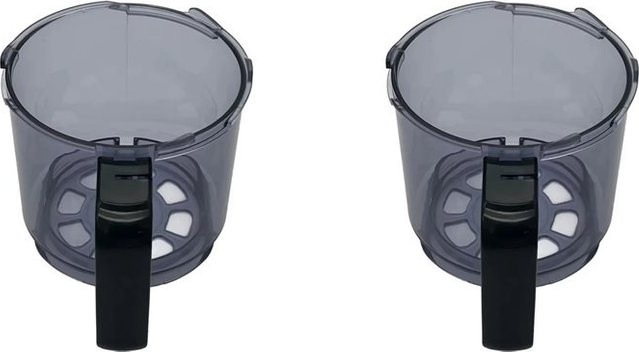 2er-Set Ersatz-Außenbecher für Ninja NC300 und NC301 Eiscremebereiter, transparent - Bild 1