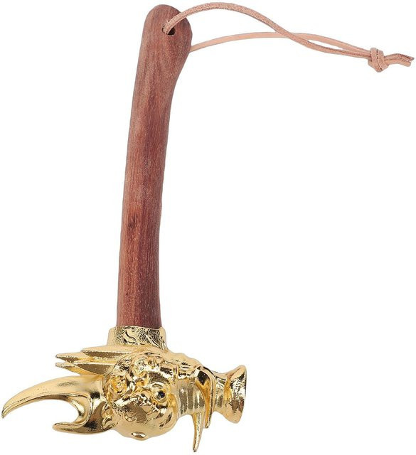 Multifunktionaler Handwerkshammer von KaiSai aus Edelstahl mit Holzgriff in Silber oder Gold - Bild 1