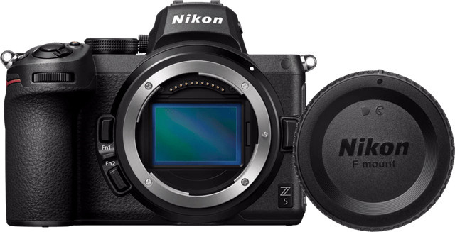 Nikon Z5 Full Frame Mirrorless Kamera mit FTZ II Adapter in Schwarz - Bild 1