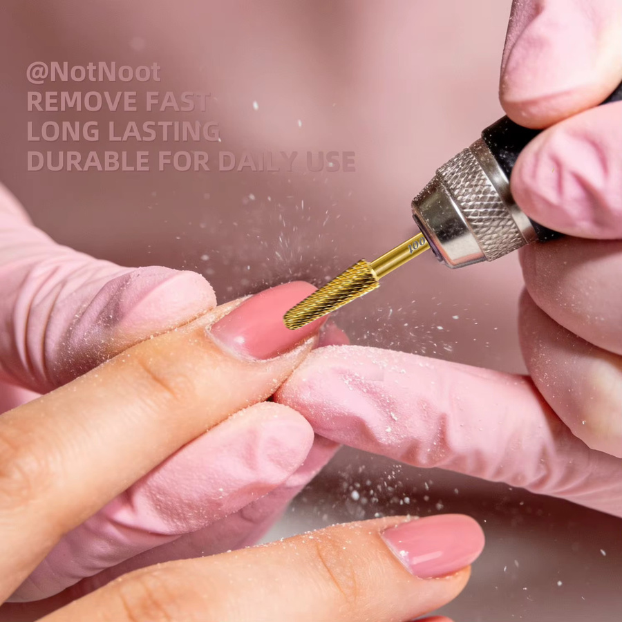 NotNoot Nagelbohrer Hartmetall, Gold - Bild 2