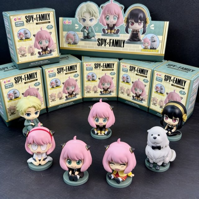 YiQi Spy Family Anya Blind Box Mystery Toy, Einzelfigur - Bild 1