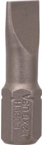 Bosch Schrauberbit Extra-Hart S 1,2 x 8,0 in Silber - Bild 1