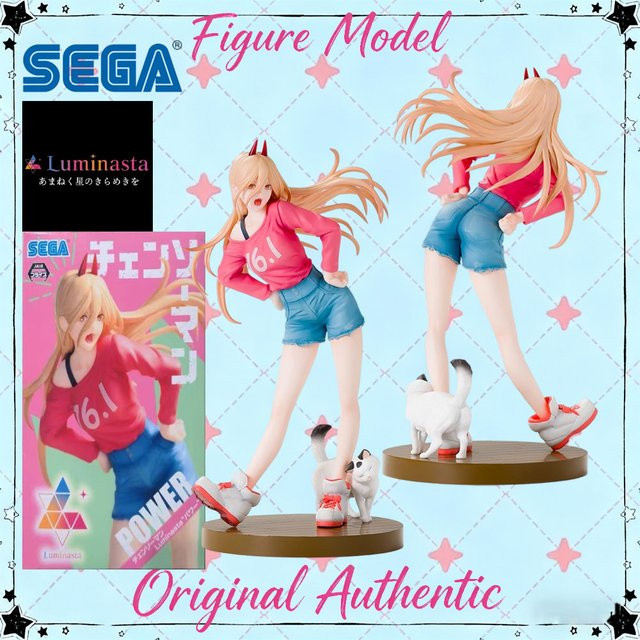 Sega Chainsaw Man Luminasta Power Figur, Einzelfigur, Bunt / Mehrfarbig - Bild 1