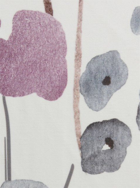 Dekostore Heine Home Floral in Multicolour, semi-transparent, 100% Polyester - Bild 1