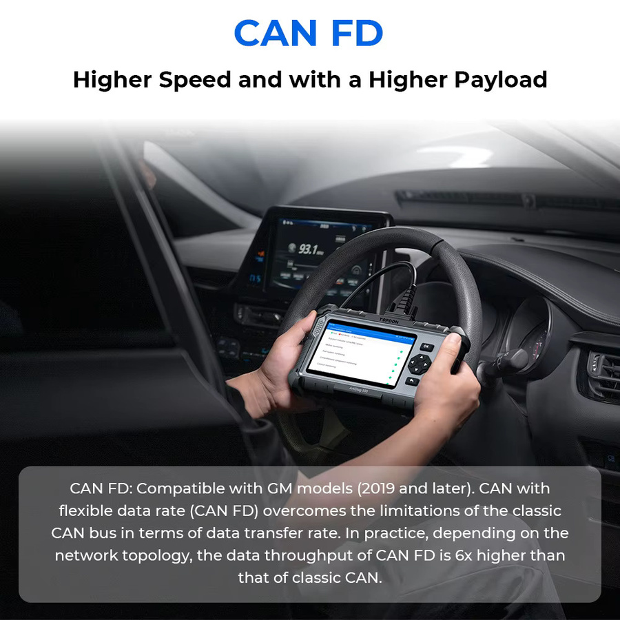TOPDON Artidiag500 Bluetooth Auto-Diagnosegerät mit vollen OBD2-Funktionen - Bild 4