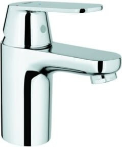 Grohe Waschtisch-Einhebelmischer Eurosmart Cosmopolitan in Chrom mit Pop-up-Abfluss und wassersparender Technologie - Bild 1