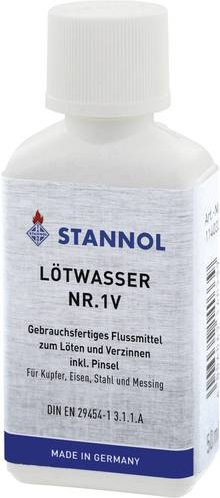 Stannol Lötwasser 114033 Weiß 50 ml - Bild 1