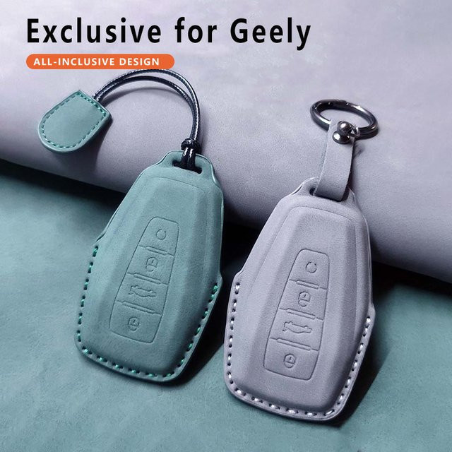 Schutzhülle für Geely Autoschlüssel Fernbedienung passend für Atlas Boyue NL3 Coolray X6X7 EX7 Emgrand GT GC9 - Bild 1