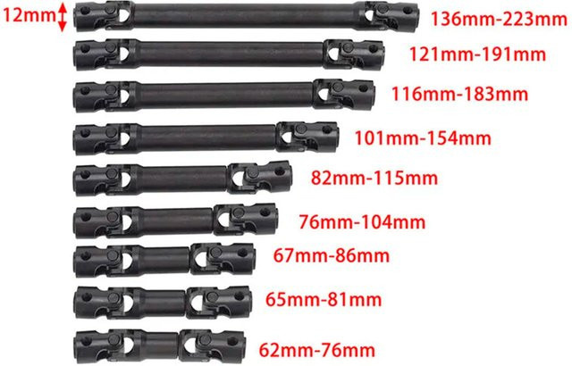 Axial Antriebswelle, Metall, 1-teiliges Set - Bild 1