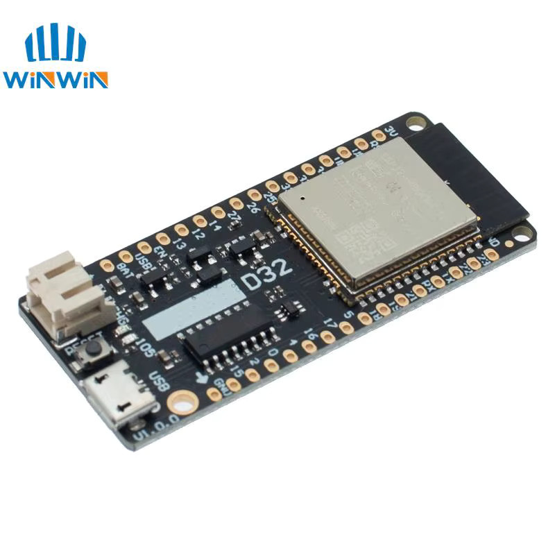 LOLIN D32 V1.0.0 WLAN und Bluetooth Board mit ESP32 ESP-WROOM-32, 4 MB Flash, Schwarz, Arduino und MicroPython kompatibel - Bild 2