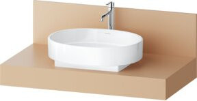 Duravit Konsole Balcoon in Terra, Farbe Weiß, B/T/H: 100 x 55 x 37 cm - Bild 1