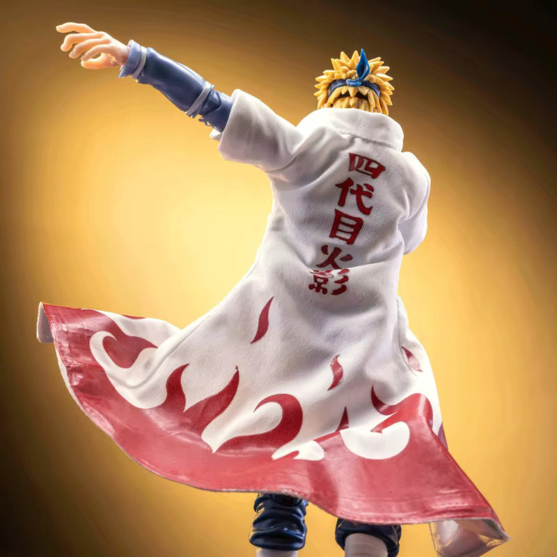 Bandai Naruto Namikaze Minato Vierter Hokage Actionfigur, 1/12 Maßstab - Bild 4