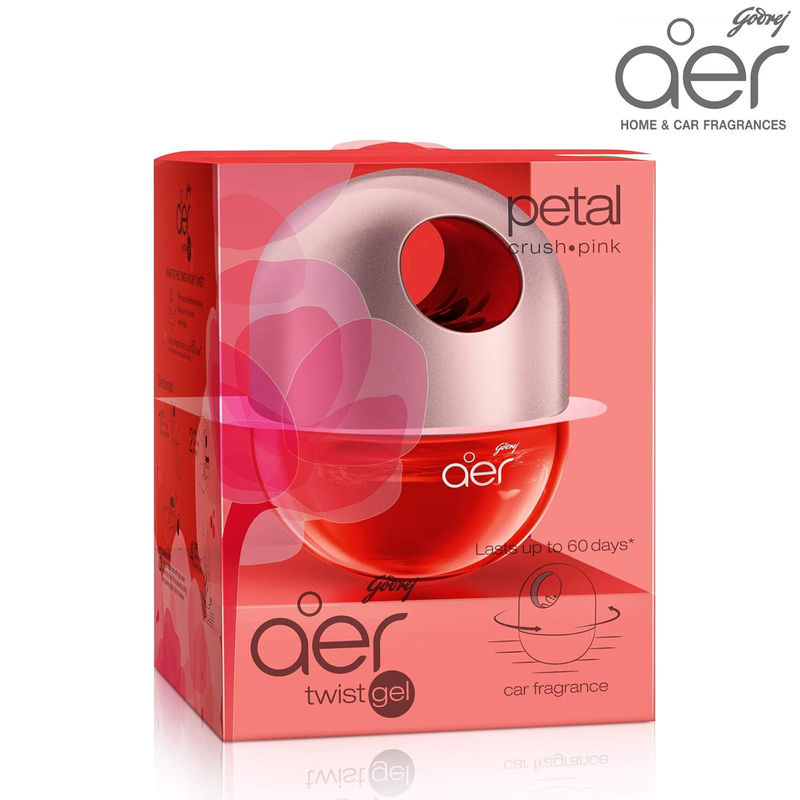 Godrej Aer Twist Auto Lufterfrischer Petal Crush Pink 45g für das Armaturenbrett - Bild 4