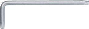 KS Tools TX-Winkelstiftschlüssel Torx T40 aus gehärtetem Stahl in Silber - Bild 1