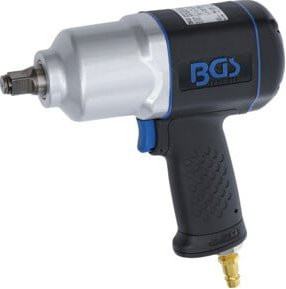 BGS Druckluft-Schlagschrauber 1/2 Zoll in Silber mit 880 Nm Drehmoment - Bild 1