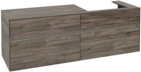 V&B Waschtischunterschrank Collaro mit LED 12W, B/T/H: 160 x 54,8 x 50 cm - Bild 1