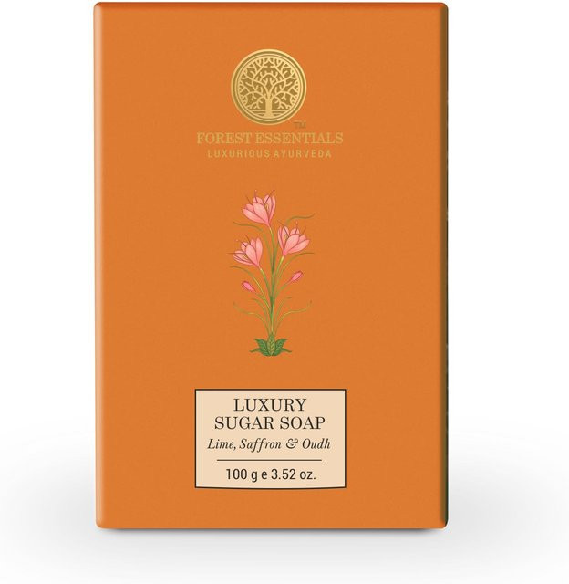Forest Essentials Limette Safran & Oudh Seife, Unisex - Bild 1