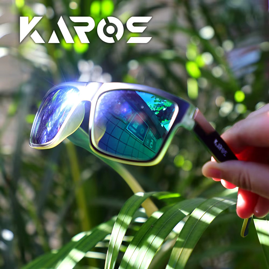 KAROS YZ2021 Sonnenbrille, Vollrand, Kunststoff, Unisex, polarisiert - Bild 3