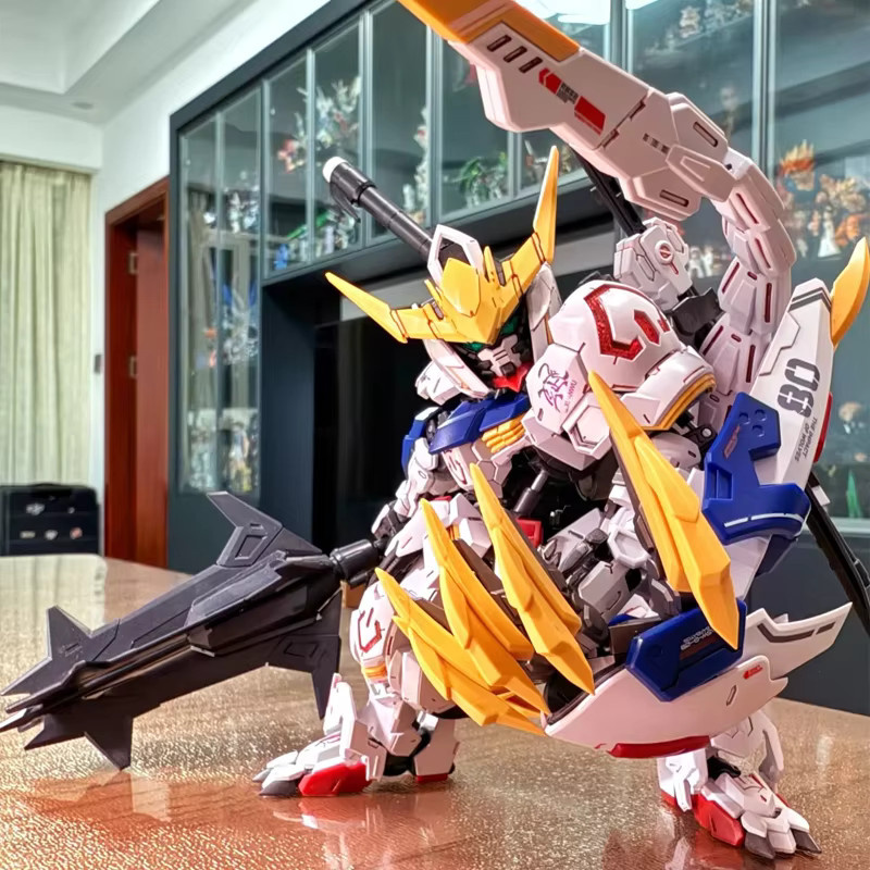 Bandai MGSD Barbatos ASW-G-08 Lord Wolf Large Claw & Tail Mech Bausatz - Bild 3