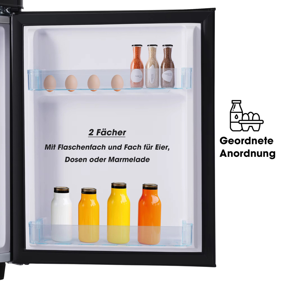 Jugacool Minikühlschrank 72 Liter in Schwarz für Auto und Haushalt - Bild 4
