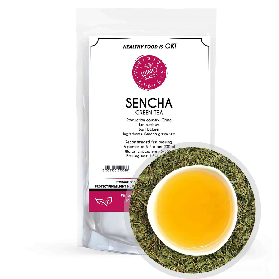 WINO SZARNIA, Sencha grüner Blatttee, lose, 1 kg - Bild 2