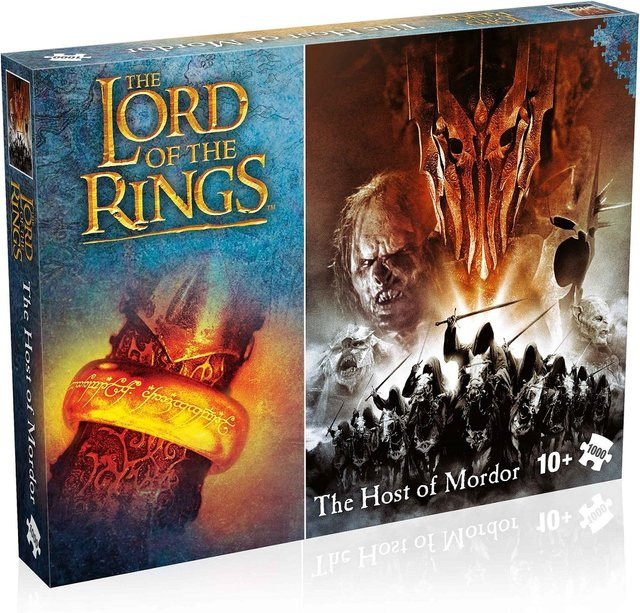 Winning Moves France Der Herr der Ringe The Host of Mordor Puzzle 1000 Teile - Bild 1