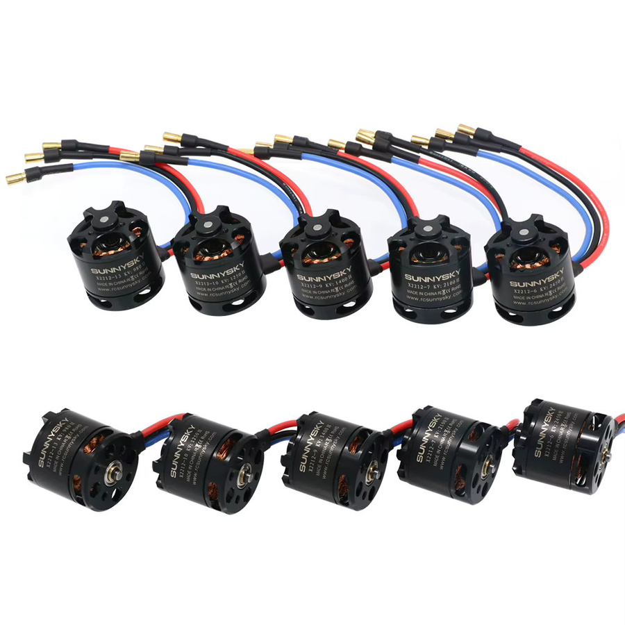 SUNNYSKY X2212 980KV Bürstenloser Motor mit kurzer Welle in Schwarz für RC FPV Drohnen und Quad-Hexa Copter - Bild 3