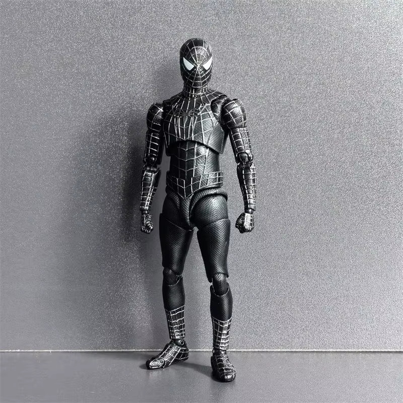 Bandai Marvel Spiderman Schwarz Anzug Version, Action Figur, Einzelfigur - Bild 2