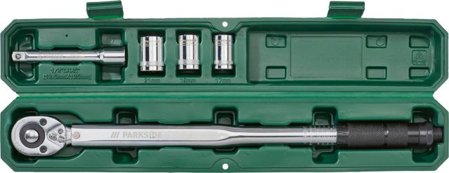 Parkside Drehmomentschlüssel-Set, 5-teilig, 1/2 Zoll, aus Stahl - Bild 1