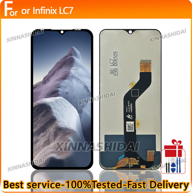 Infinix LC7 LCD Display Touchscreen Digitizer Montage Ersatzteil in Schwarz 6.67 Zoll - Bild 1