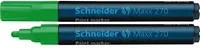 Schneider Lackmarker Maxx 270 Permanentmarker mit Bullet-Spitze in Grün - Bild 1