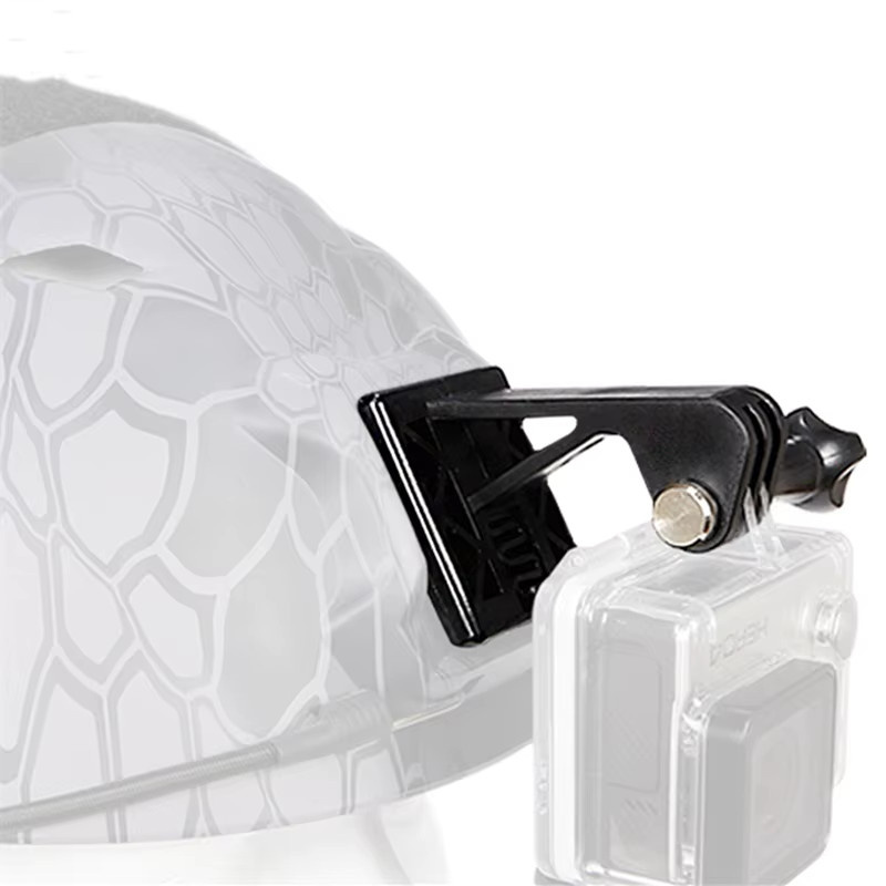 XT-XINTE Action-Kamera-Helm Halterung in Schwarz für GoPro 13, GoPro 12 und Osmo 360 Action 5pro sowie FAST NVG-Halterungen - Bild 3