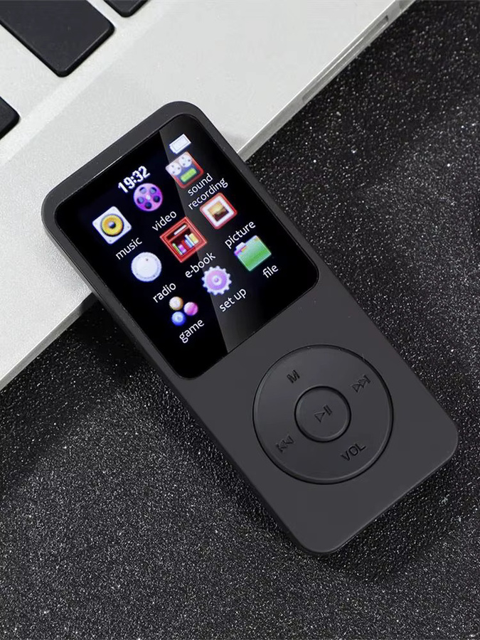 AideeMaster MP3-Player in Schwarz mit 32 GB Speicherkarte, Bluetooth 4.0, USB-C Schnellladeanschluss, FM-Radio und E-Book-Funktion - Bild 7