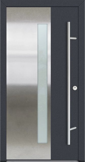 FM Türen Innenbeschläge Set AS68 Modell 46 Anthrazit Rechts B: 100 cm, H: 200 cm - Bild 1