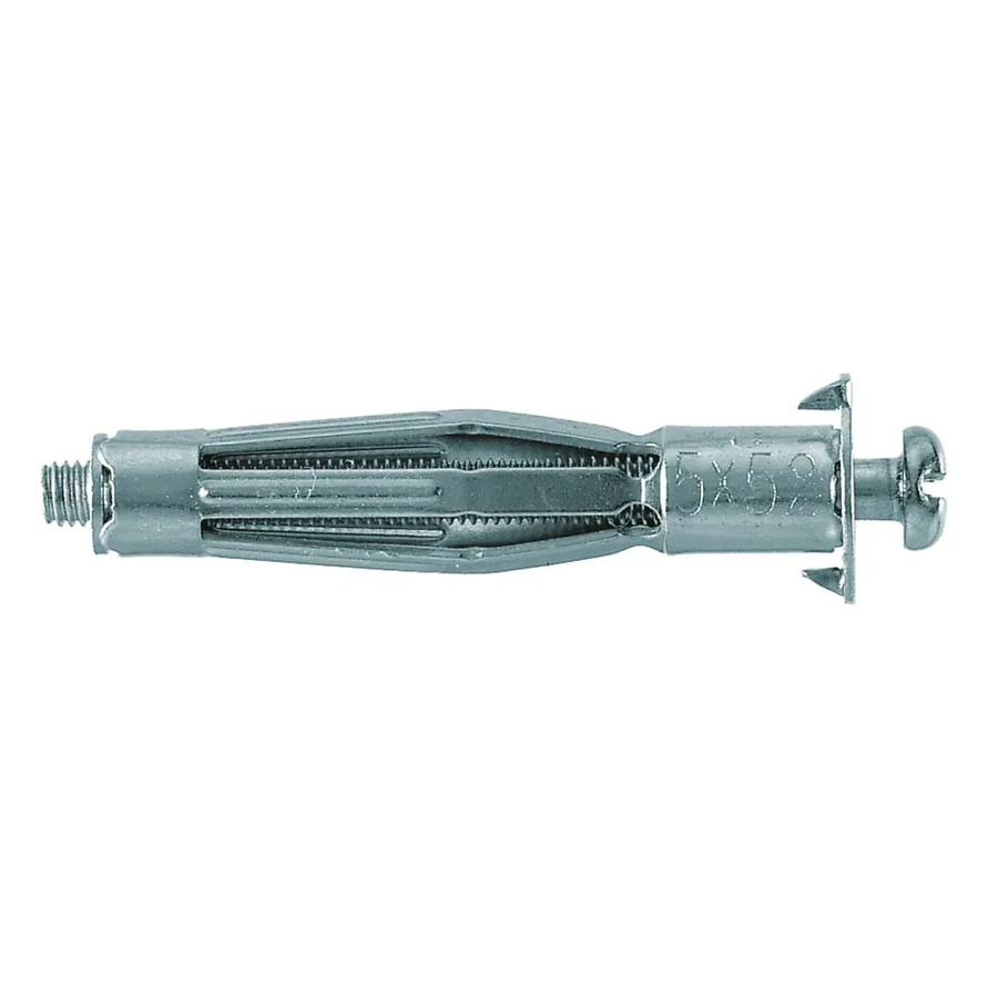 Fischer HM 6 x 52 S K NV Hohlraumdübel aus Metall in Silber für Gipskartonplatten, 4 Stück - Bild 3