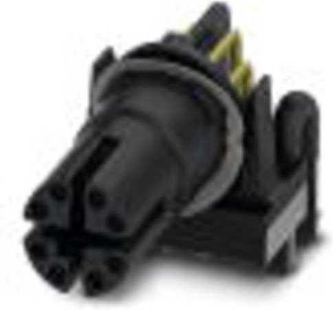 Phoenix Contact 1424180 Sensor-Aktor-Einbausteckverbinder M12 mit 8 Polen in Schwarz (20 Stück) - Bild 1