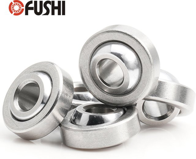 FUSHI Selbstschmierende Radial-Gelenklager GE5C/GE5UK Set, 5 Stück, Farbe: Silber, B/D/H: 5 x 14 x 6 mm für Voron 2.4 und Voron Trident 3D Printer-Teile - Bild 1