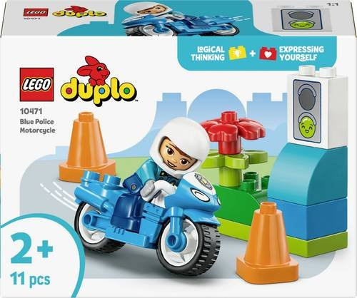 LEGO DUPLO Blaues Polizeimotorrad ab 2 Jahren - Bild 2