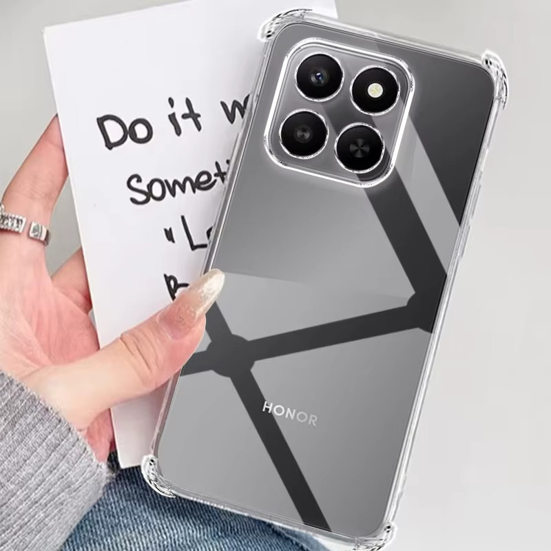 Bruchsichere transparente Handyhülle mit Eckenschutz für Honor Pro Lite Ultra Smart GT - Bild 6