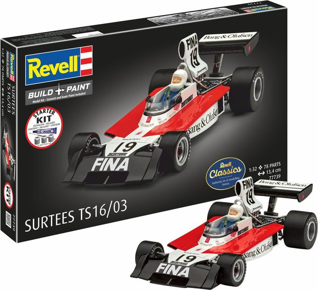 Revell Surtees TS16/03 Starter Kit Modellbausatz 1:32 - Bild 1