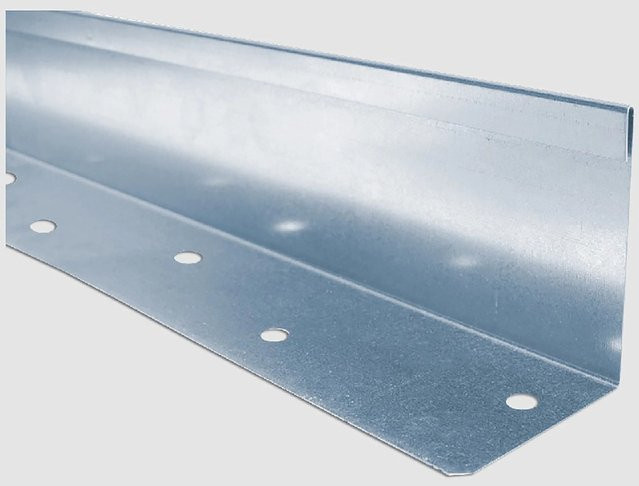 Scherf Rasenkante Gerade Light Grau verzinkt B: 121 cm, H: 5 cm - Bild 1