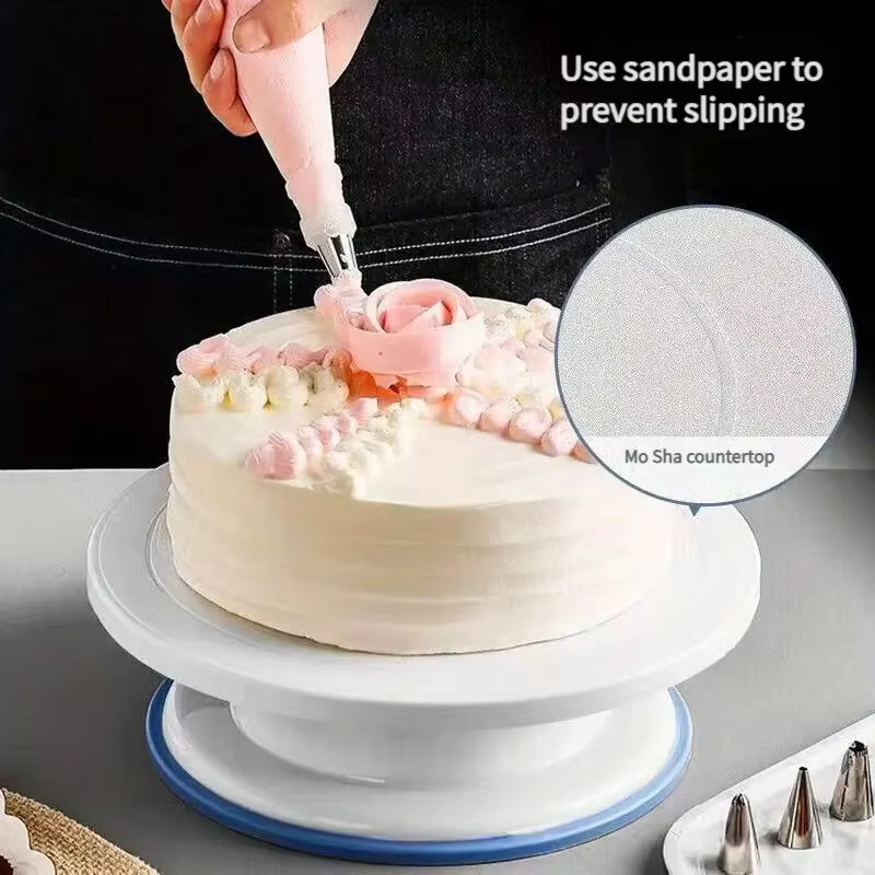 XMSJ 18-teiliges Kuchendekorations-Set mit Spritzbeutel für DIY-Kuchen und Backwerkzeuge - Bild 2