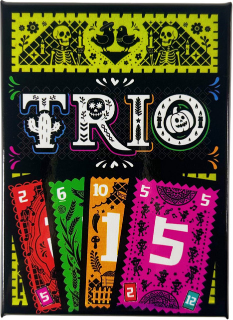 Trio, Strategiespiel, Partyspiel, 3-6 Spieler, ab 14 Jahren - Bild 1